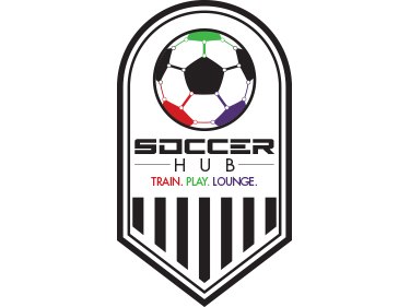 soccer hub logo design in austin tx by saba graphix logo designer