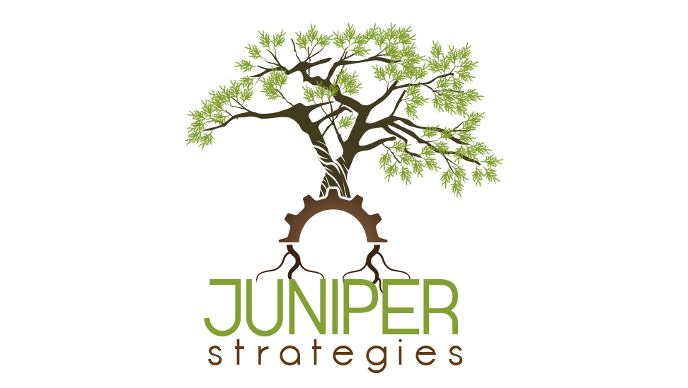 juniper strategies logo design in austin tx by saba graphix logo designer
