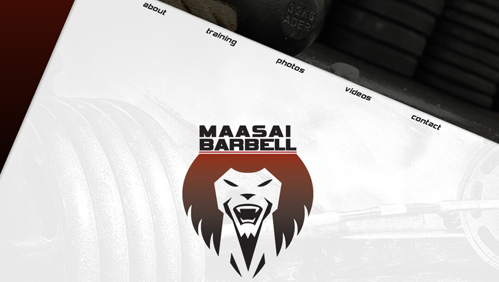 maasia barbell website design in austin tx by saba graphix web designer
